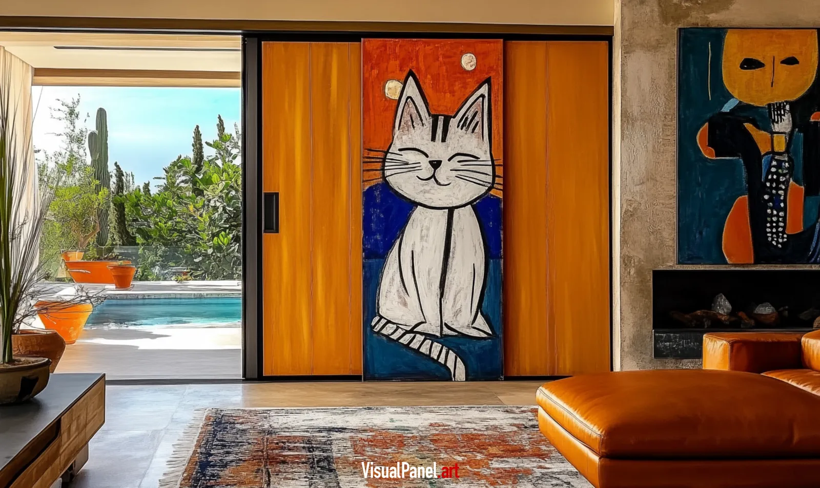 panneaux bois pin des landes peinture tableau