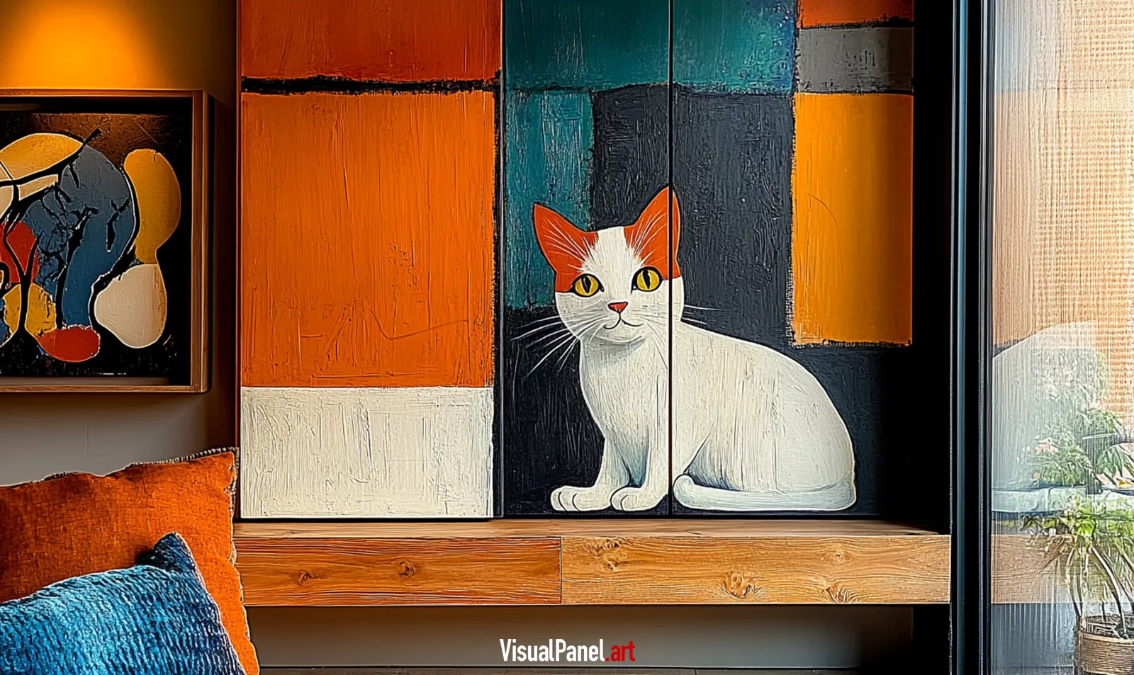 panneaux bois pin des landes peinture tableau