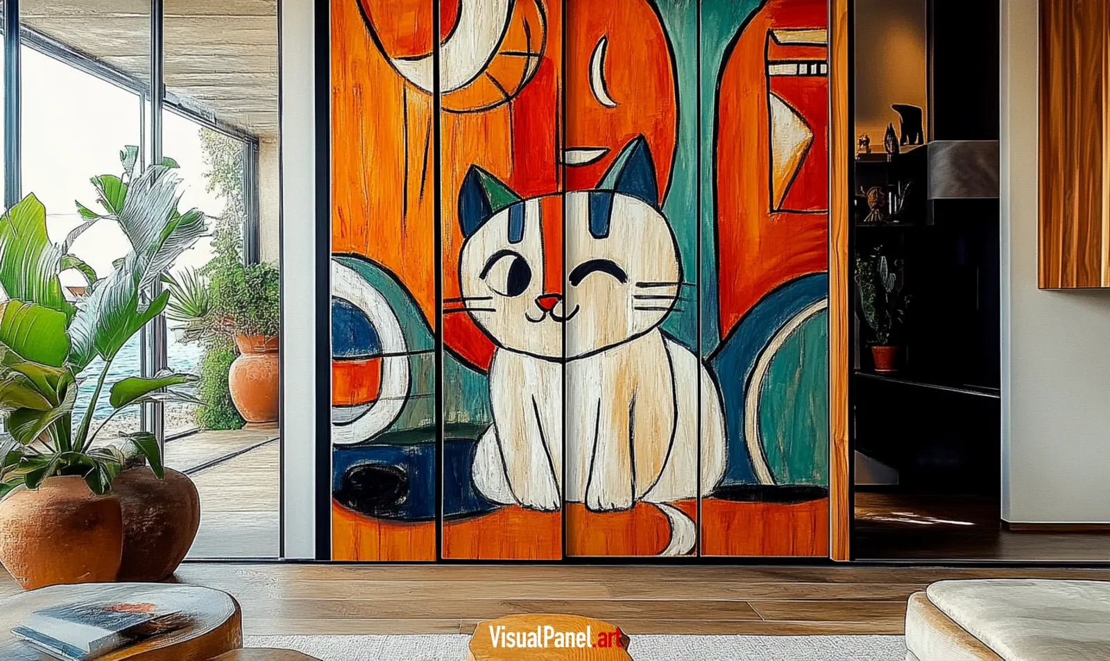 panneaux bois pin des landes peinture tableau