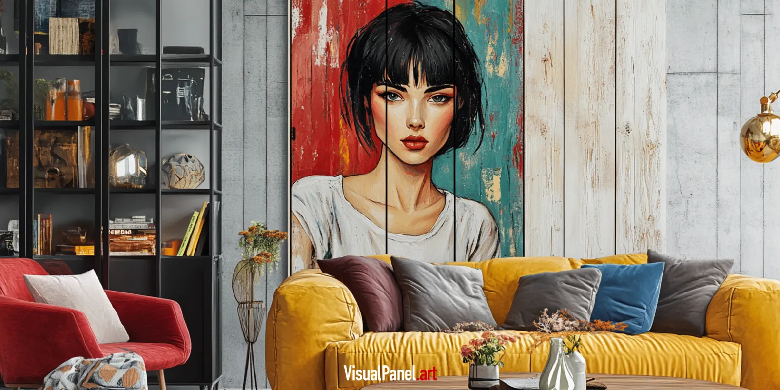 panneaux bois pin des landes peinture tableau